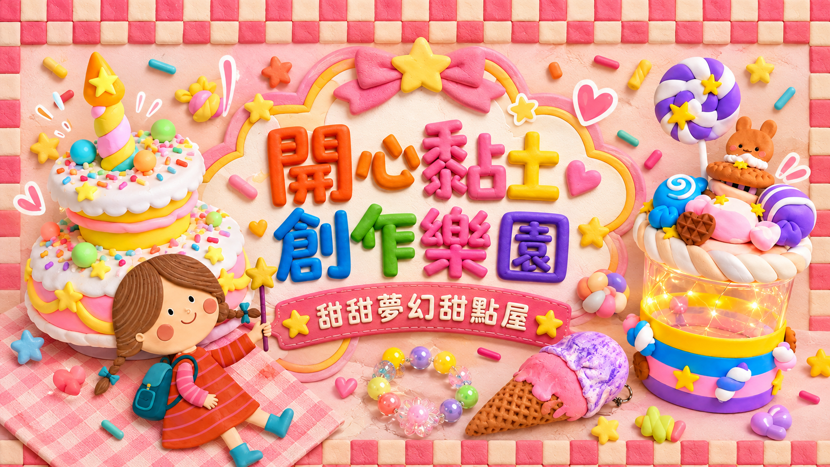 開心黏土創作樂園【2027冬令營】