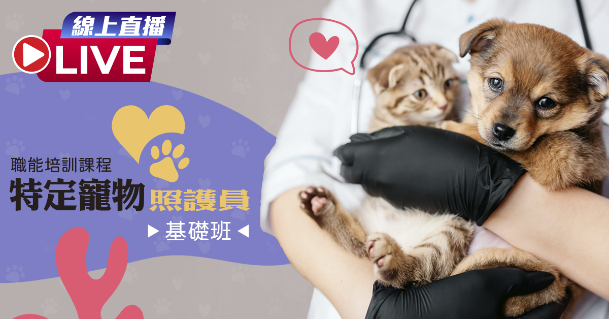 特定寵物照護員職能培訓班-基礎-線上互動