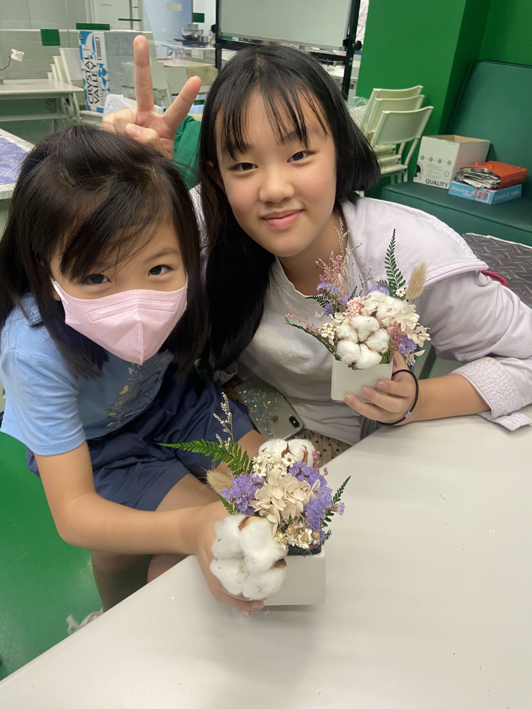 動手做韓式花藝